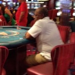 Hubert Ingraham sails to Haiti at the Poker Table - BP is live on the cruise...