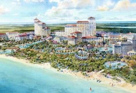 Christie's Bahamar Project now underway for West Bay Street will employ over 8,000 Bahamians when completed. Ingraham blocked a similar scale development for Grand Bahamians.
