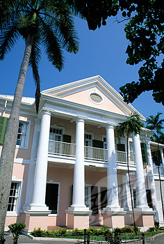Bahamas, Nassau, Supreme Court building