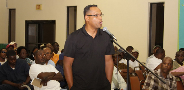 Senator Michael Darville fighting for the people of Grand Bahama left neglected by the FNM Government.