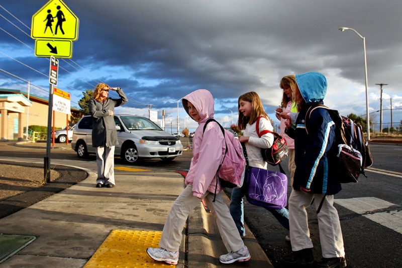 Students headed to College - FILE PHOTO