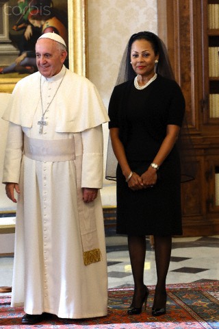 Italy - Religion - Pope Francis Meets Bahamas Prime Minister Perry Gladstone Christie