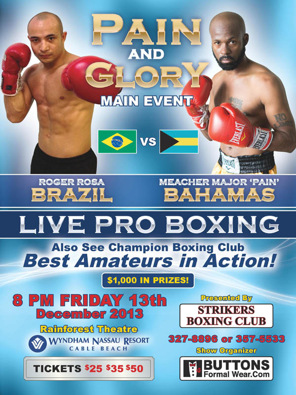 Brazilian Boxer Seeks Revenge Against a Bahamian After 38 Years Bahamaspress