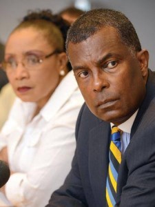 Minister Fred Mitchell and Parliamentary Secretary Cleola Hamilton the real defenders of the Bahamas!