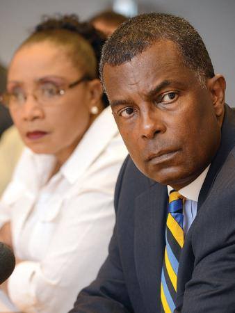 Minister Fred Mitchell and Parliamentary Secretary Cleola Hamilton the real defenders of the Bahamas!
