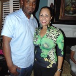 Bahamas Consul General Randy E. Rolle and First Lady Bernadette Christie
