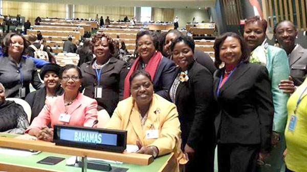 FNM Women joined PLP Minister Hon. Melanie Griffin in New York ...