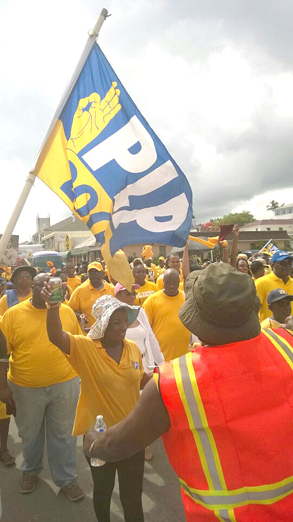 PLP Gold Rush Tsumani shook Bay Street at the Labour Day 2015.