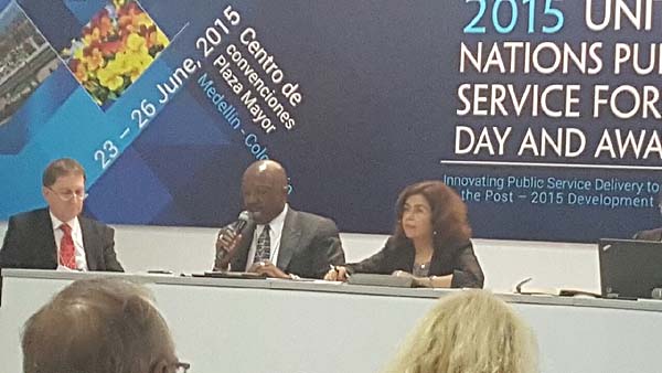 Minister D. Shane Gibson at Conference.