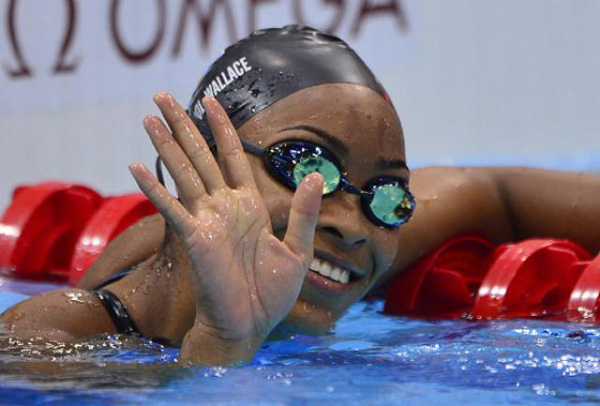 Bahamians swim champion Ariana Vanderpool Wallace