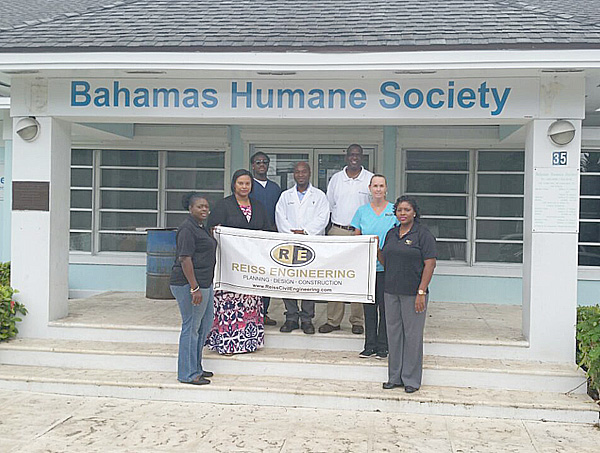 REL-Charmaine Musgrove (holding the sign) REL-Earnestine Hepburn ( black sweater- colorful dress) Ventori Vethne- Inspector (blue scrubs) Dr. Soloman Kwakye (white Doctors Coat) Percy Grant  Shelter Manager (white shirt with glasses) Fiona Fraser Adoption Coordinator (in the aqua scrubs) REL -Mercier Banister (holding the sign)