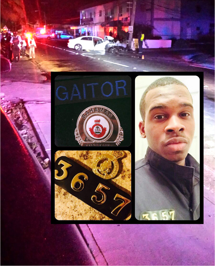 Officer 3567 Gaitor and scenes from that morning mishap which took his life this morning. BE SAFE PEOPLE!