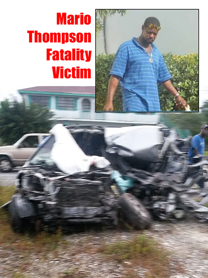 Gregory Town resident Mario Thompson is the country's latest fatality victim which occurred in Lower Bougue this morning.