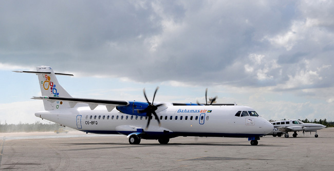 $22.7 Million ATR aircraft arrives at Bahamasair.