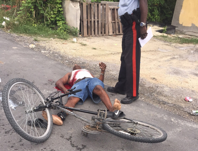 Latest homicide victim Wellington Roberts fatally shot this afternoon. He was recently released on bail and was being monitored by authorities.