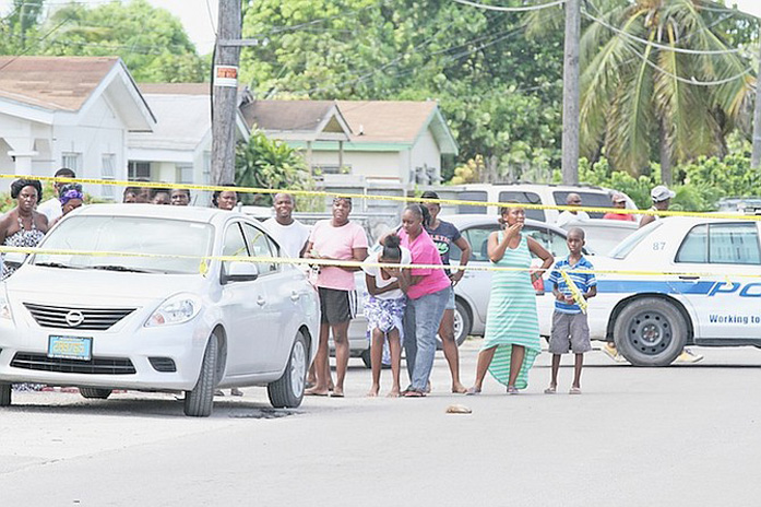 This is a file photo from a past shooting incident in Nassau Village and is not he incident today on Miami Street - By tribune242.com