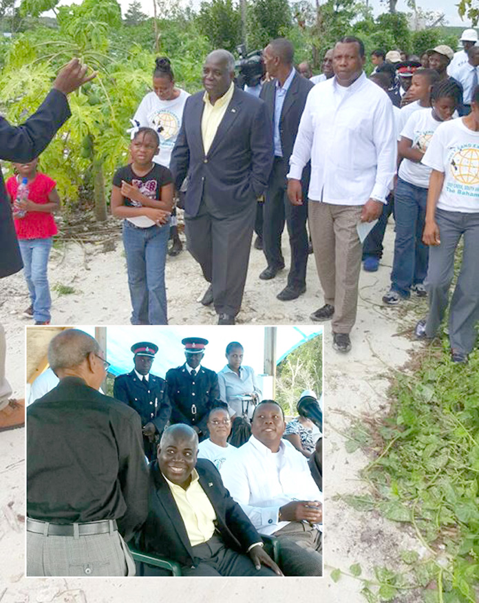 Deputy Prime Minister the Hon. Philip Davis officially opens the first phase of the Bahamas Holy Land Experience, an eco-adventure Religious Theme Park in South Andros