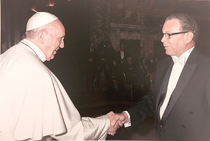 Pope Francis meets Bahamian Ambassador to the Holy See HE Sean McWeeney