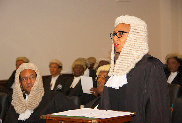 Madam Attorney General Sen. Hon. Allyson Mynard-Gibson QC