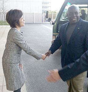 DPM Davis arrives in Japan for an Official Visit.