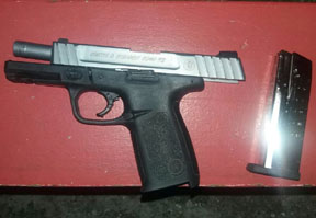 This weapon was taken off the streets yesterday by police.