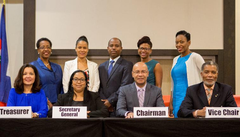 CEO, Mr. Leon Williams, with the 2016 Canto Board of Directors 