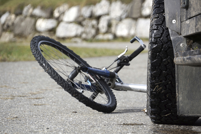 Bicycle accident - file photo