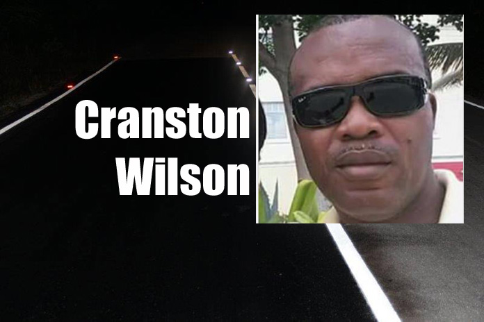 Gregory Town resident, Cranston Wilson, is Eleuthera's morning traffic fatality victim.