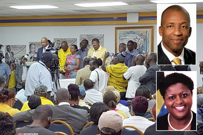 The Progressive Liberal Party has ratified two candidates last evening. Hon. Melanie Griffin for Yamacraw and Alfred Sears for Fort Charlotte.