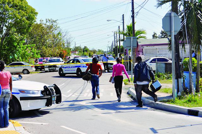 File photo of crime on a Yellow Elder street.