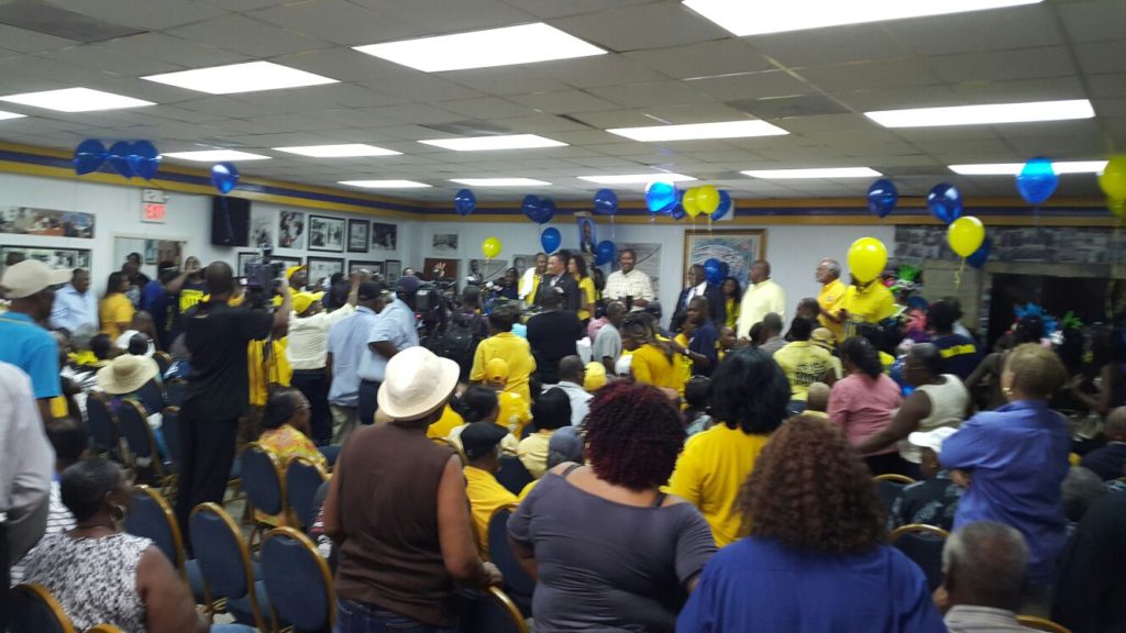 PLP last night at Party Headquarters.