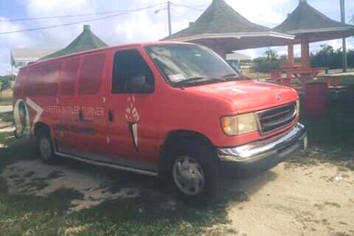 Loretta's dutty bus parked up at the Long Island Association's Back to School event over the weekend.