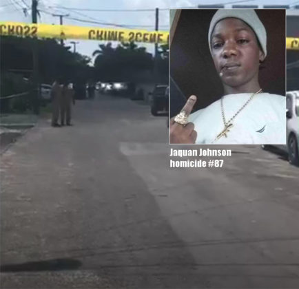 Young 22yearold Jaquan Johnson homicide victim 87 today