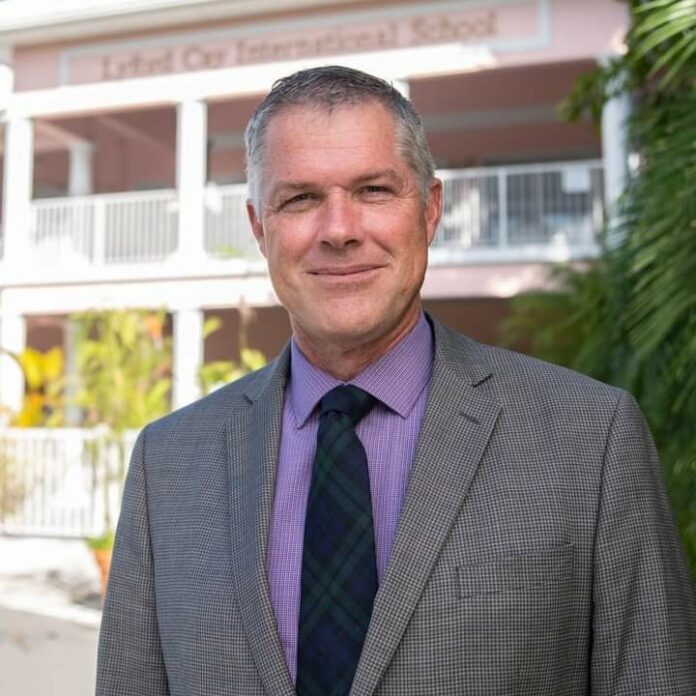 Lyford Cay International School’s principal Dr. DAVID MINDOROFF died