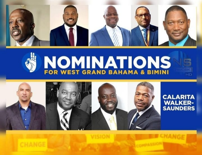 Ten PLPs vying for the vacant West Grand Bahama and Bimini seat