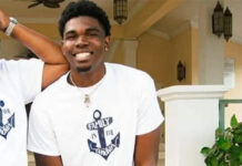 Jayden Pinder passes following a jetski drowning on Boxing Day