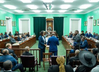 Parliament welcomes Golden Isles MP Darron Pickstock!