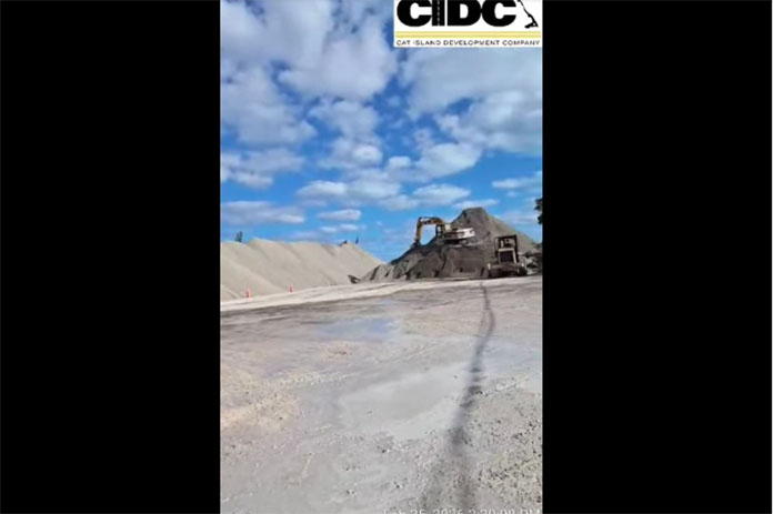 Massive Road Construction Continues on Cat Island…