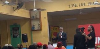 Rick Fox struggles to attract 15 supporters in Garden Hills meeting – HE AND THE FNM WILL LEARN BAHAMIANS!
