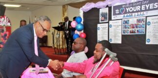 PM DAVIS delivers on Health Minister Dr. Darville