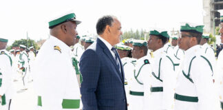 INCOMING MP for St Barnabas Michael Halkitis at Coral Harbour Ceremony