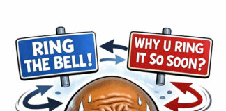 PINTARD BAGGED DAVIS TO “RING THE BELL” AND NOW IS COMPLAINING THAT PM IS “STEPPING OFF THE JOB”