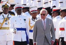 King Charles touches down at LPIA for Royal visit