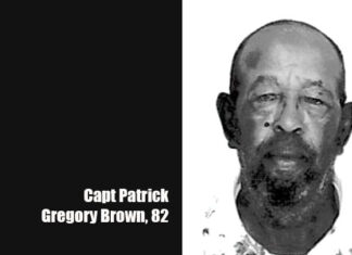 Capt. Patrick Gregory Brown of Bimini passes at 82