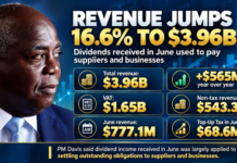 GOVERNMENT REVENUE JUMPS 16.6% TO $3.96B; DIVIDENDS USED TO PAY SUPPLIERS