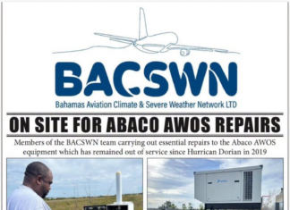 Major upgrades happening at the Abaco AWOS equipment which has been down since Hurricane Dorian…