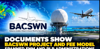 DOCUMENTS SHOW BACSWN PROJECT AND FEE MODEL SPANNED FNM AND PLP ADMINISTRATIONS