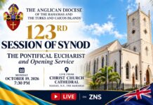 Anglican Church 123rd Synod OPENS